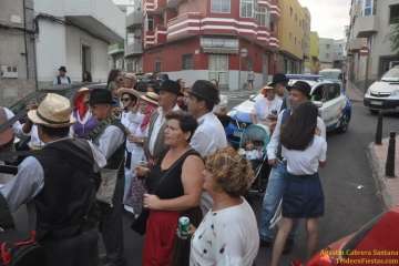 Romería ofrenda a San Venancio en Casas Nuevas (Foto TF)
